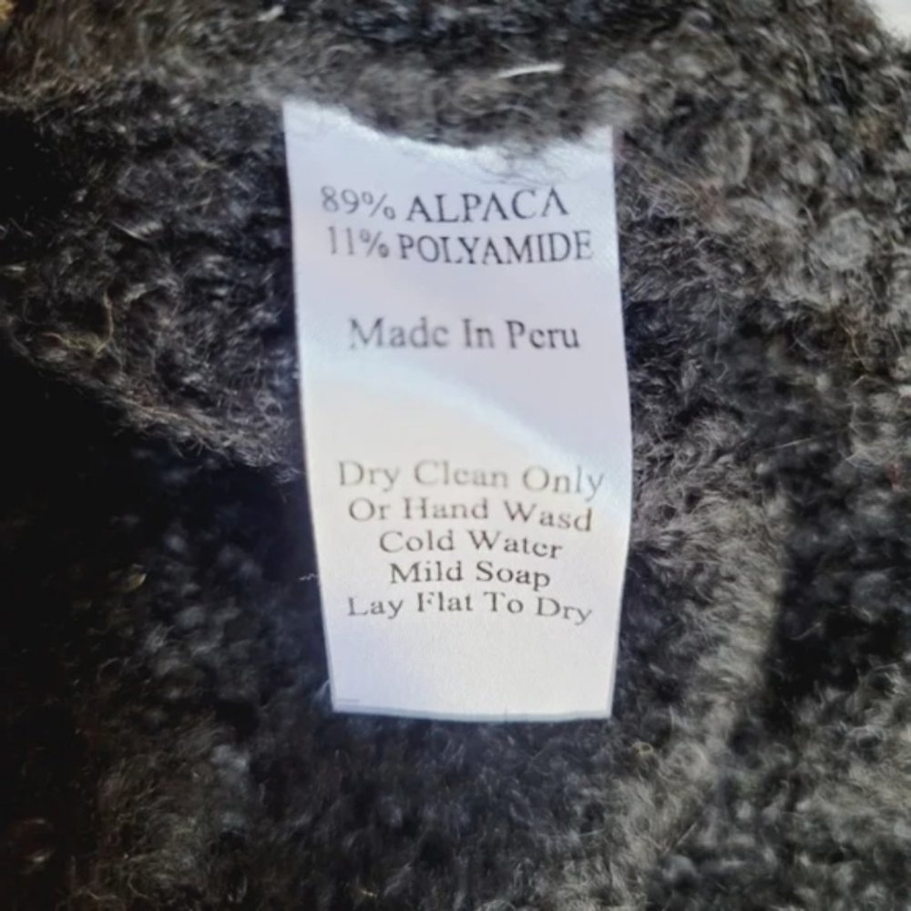 ANTHRO - MOULINETTE SOEURS Intarsia Alpaca Blends Pullover Sweater - Picture 11 of 11